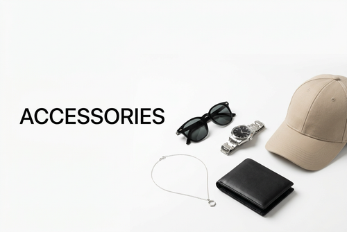 White background par accessories banner