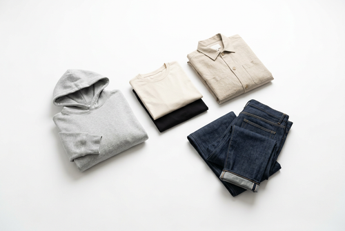 White background par apparel collection banner
