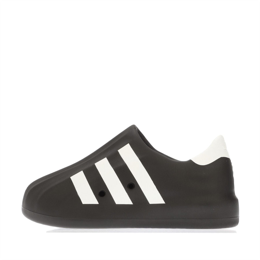 adidas Originals Adifom Superstar slip-on trainers in white with black accents, casual footwear with a sleek, modern design