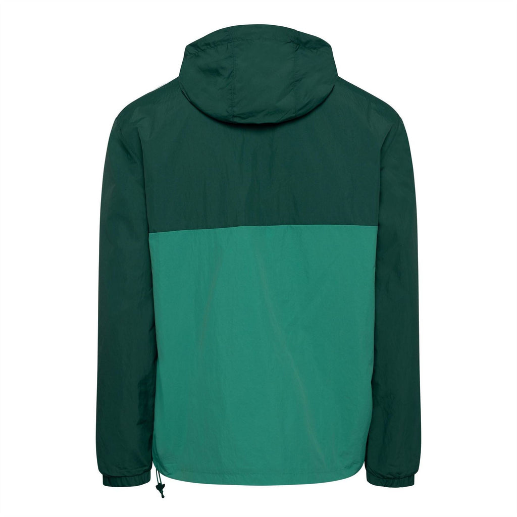 adidas Originals woven full zip windbreaker coat with hood, lightweight jacket, and front pockets, black color, casual outdoor wear