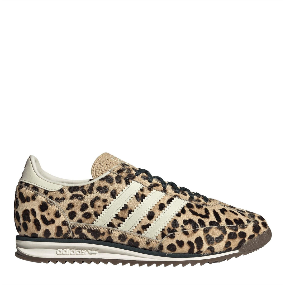adidas Originals Sl72 shoes in white and navy with classic sneaker design, featuring laces and retro-style sole