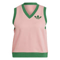 adidas Originals Adicolour 70s sweater vest featuring colorful knit pattern and classic fit, styled as a retro tops garment