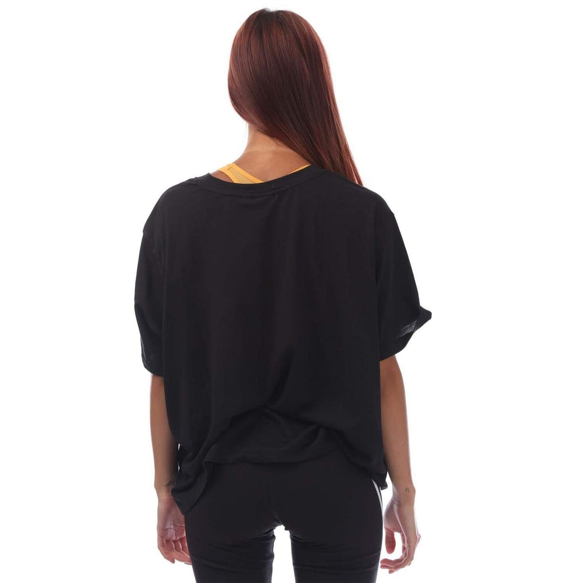 Plus size adidas Originals Trefoil Boxy T shirt, stylish casual tops with iconic logo, in a relaxed fit and soft fabric.
